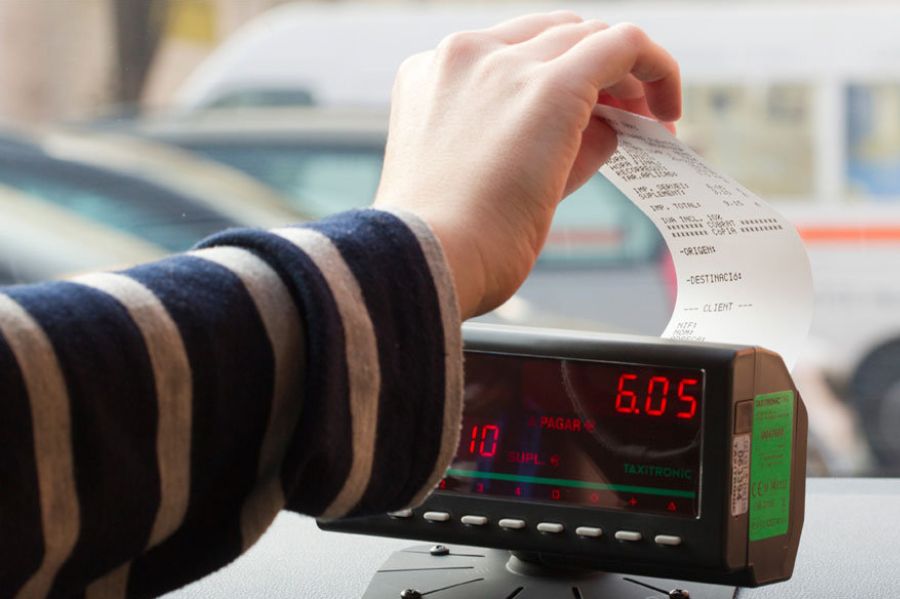 Taxameter taxifahrpreis taxameter gerät gerätemessung